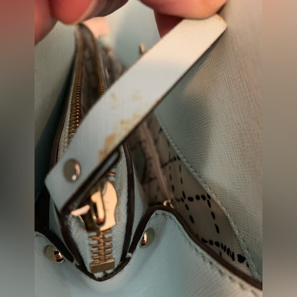 Kate Spade purse satchel large Light “Cameron” seaside blue - Picture 10 of 10